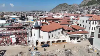 Mahremiye ve Şeyh Ali camilerindeki restorasyon çalışmaları incelendi