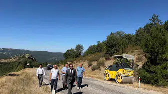 Değirmendere köyü yolunda bakım çalışmaları hız kazanıyor