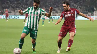 Konyaspor'un üstünlüğüyle sona erdi: Trabzonspor 1-0 geride