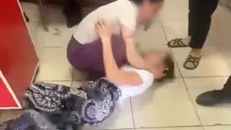 Adana'da hırsızlık şüphelisi kadının ilginç kaçış denemesi