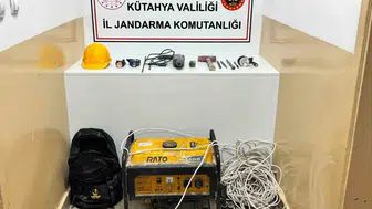 Kütahya'da izinsiz kazı operasyonunda 2 kişi gözaltına alındı