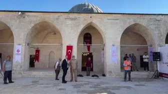 Tarihi musalla camii, deprem sonrası yeniden ibadete açıldı