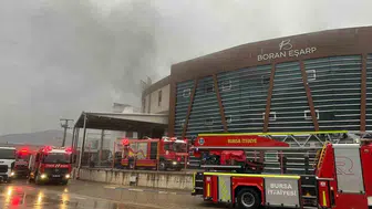 Bursa'daki fabrika yangınında can ve mal kaybı yaşanmadı