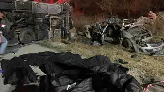 Gaziantep'te trafik kazasında 7 kişi hayatını kaybetti