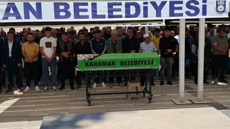 Karaman’da evlerinde ölü bulunan karı koca toprağa verildi