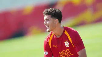 Galatasaray'ın yeni transferi deniz gül, sahalara adım attı