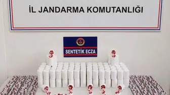 Manisa'da düzenlenen operasyonda 11 bin 214 sentetik uyuşturucu hap ele geçirildi