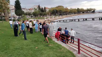 Tartışmanın ardından denize atlayarak boğulma tehlikesi geçiren kadın hastaneye kaldırıldı