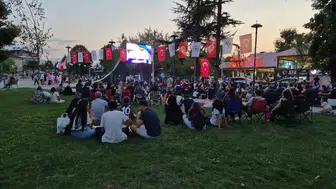 Düzce'de Avrupa şampiyonluğu coşkuyla kutlandı