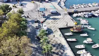 Silivri Limanı'ndaki gemi kazasının yankıları: Dron ile görüntüler ortaya çıktı