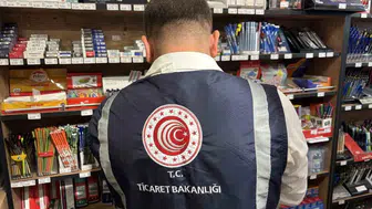 İzmir'de kırtasiyelerde fiyat etiketi denetimleri sürüyor