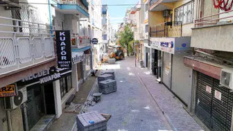 Efeler Belediyesi'nden güvelik ve estetik odaklı yol yenileme çalışmaları