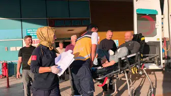 Bursa'da orman işçisinin zincire sıkışması sonucu hayati tehlike: 6 parmak koptu