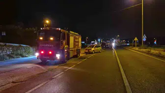 Bolu Dağı çıkışında otomobil ile traktör çarpıştı: 2 yaralı