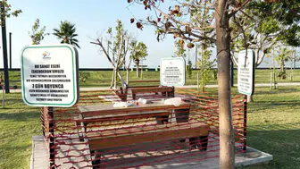 İskenderun’da çevre kirliliğine dikkat çekmek için ilginç sergi: Pislik sanat olarak sunuldu