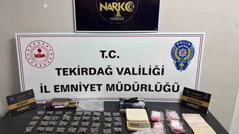 Tekirdağ’da uyuşturucu operasyonlarında 220 şüpheliye işlem yapıldı