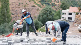 Battalgazi Belediyesi, Kamıştaş’ta yol düzenlemesi tamamladı