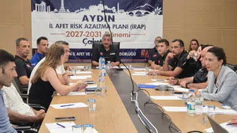 Aydın'da deprem riski için önemli adım: İRAP 2027-2031 çalıştayı yapıldı