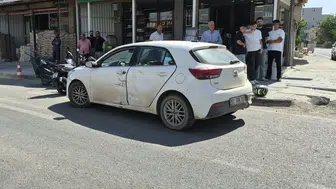 Adıyaman’da motosiklet ile otomobil çarpıştı, 1 yaralı