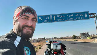 Hüseyin Selahattin Bilgin, motosikletle Mekke'ye umre yaptı