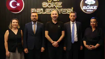 Söke belediye başkanı arıkan, GEKA heyetiyle bir araya geldi