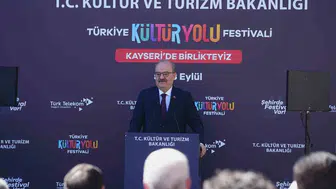 Kayseri kültür yolu festivali ile 9 gün boyunca sanat ve gastronomi buluşuyor