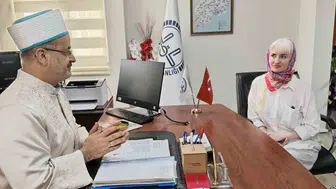 Rus kadın Ksenııa Lıtvınova Müslüman oldu ve Güneş ismini aldı
