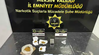 Mersin'de uyuşturucu operasyonunda üç kişi tutuklandı