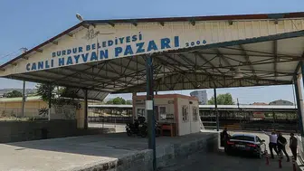 Burdur'da hayvan pazarı geçici olarak kapatıldı