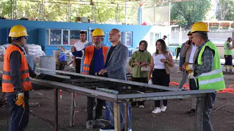 Kırıkkale'de 22 milyon lira yatırımla kapalı pazar yeri modernizasyonu yapılıyor