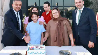 Kahramanmaraş'ta lösemiyi yenen Berat'ın balon uçurma hayali doğum gününde gerçekleşti