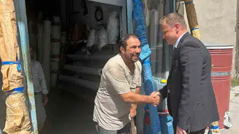 Bulanık kaymakamı esnafla bir araya geldi: Talepleri dinleyerek sorunları çözüme kavuşturmayı hedefliyor