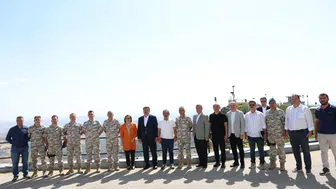 Fatma Şahin, Gaziantep hava radar komutanlığını ziyaret etti