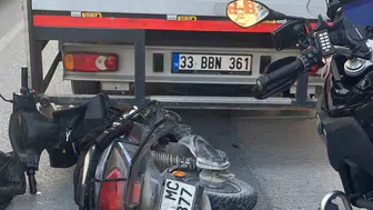 Mersin’de motosiklet kazası: 1 ölü, 1 yaralı