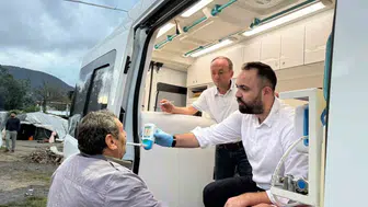 Çarşamba'da tarım işçilerine sağlık taraması gerçekleştirilmişti