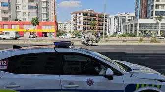 Kayseri'de takla atan otomobilden mucize gibi kurtuluş: Sürücü sağ çıktı