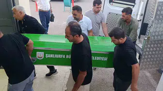 Şanlıurfa'daki trafik kazasında yaşamını yitiren aile fertlerinin cenazeleri Adli Tıp Kurumuna ulaştı