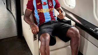 Franculino Dju, Trabzonspor'un yeni transferi olarak geldi