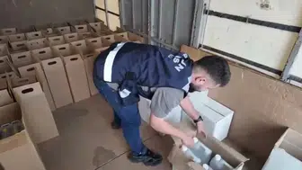 Samsun'da sahte içki üretimine geçit yok: 1 ton 122 litre etil alkol ele geçirildi