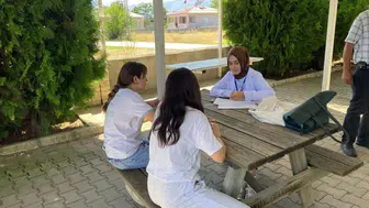 Erzincan'da köylerde sağlık bilgilendirme çalışmaları devam ediyor
