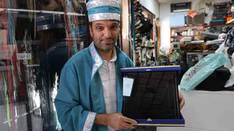 Kırşehir'de Ahilik kutlamalarında engelli esnaf bir ilke imza attı