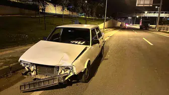Kastamonu'da zincirleme trafik kazası sonucu 1 yaralı