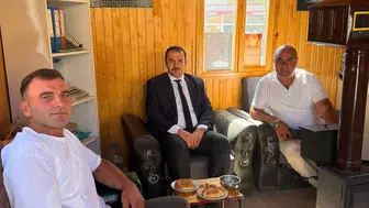 Kaymakam Ahat, esnaf ve köy ziyaretleriyle vatandaşla buluştu