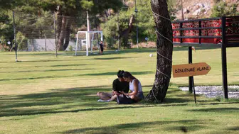 Asparan kamp ve spor tesisleri hizmete açıldı