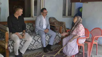 Kaymakam ateş, aile ocağımız projesiyle Atça'da ev ziyaretleri gerçekleştirdi