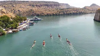 Rumkale’de coşku dolu 7. su sporları festivali gerçekleşti