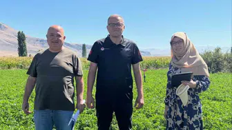 Bor'da yem bitkileri üretim alanları için kontrol çalışmaları yapıldı