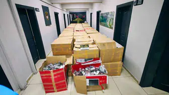 Mersin'de kapı kilidiyle açılan iş yerinde büyük uyuşturucu operasyonu