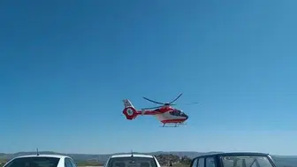 Kritik durumda helikopter ambulansla Ankara'ya sevk edilen hasta hayata tutundu