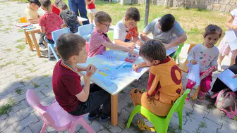 Talas'ta çocuklar kitaplarla buluştu, beyaz masa hizmeti de kırsalda aktif